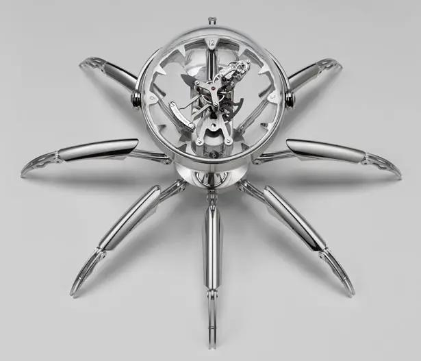 MB&F Octopod : Futuristic and Aquatic Theme Clock