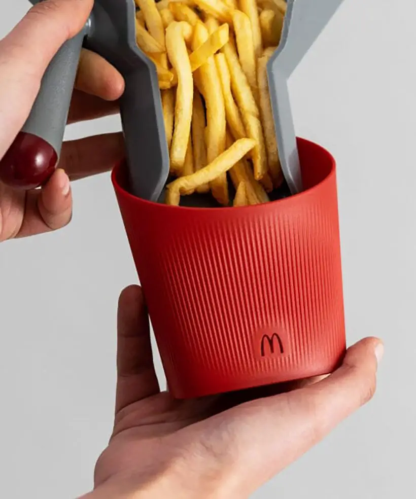 Mcdonald's Reusable Tableware by Elium Studio