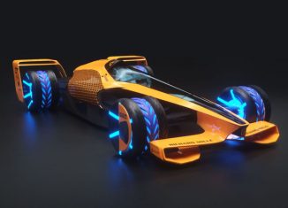 McLaren Future Grand Prix Concept Is Integrated with AI Technology