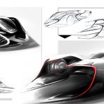 Mclaren Motorsports Spirit Futuristic Car by Ravi Sharma