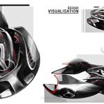 Mclaren Motorsports Spirit Futuristic Car by Ravi Sharma