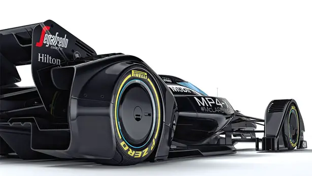 McLaren MP4-X Conceptual Vision for Future of Motorsport Technology