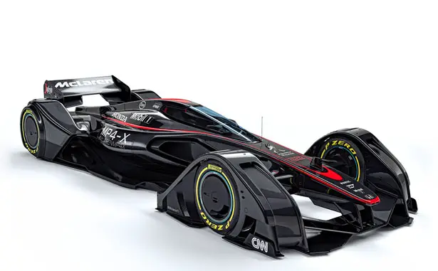 McLaren MP4-X Conceptual Vision for Future of Motorsport Technology