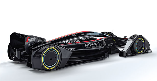 McLaren MP4-X Conceptual Vision for Future of Motorsport Technology