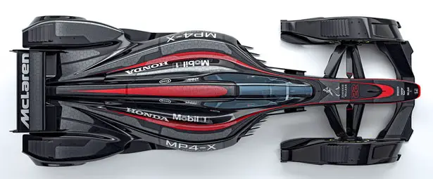 McLaren MP4-X Conceptual Vision for Future of Motorsport Technology