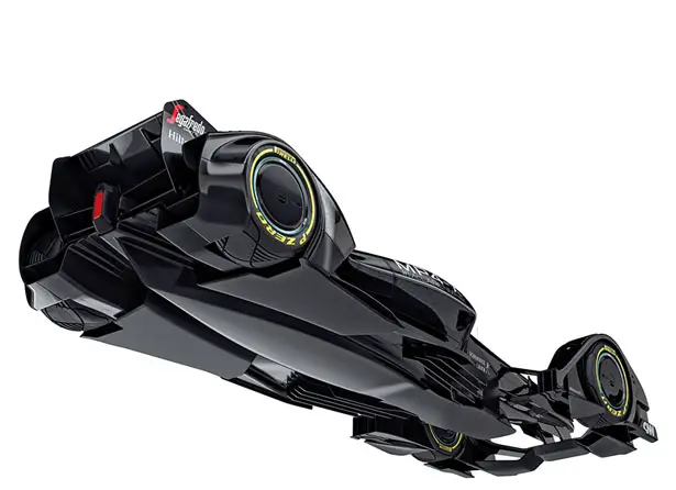 McLaren MP4-X Conceptual Vision for Future of Motorsport Technology