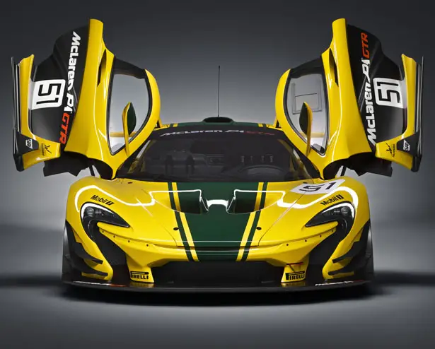 McLaren P1 GTR Racing Car