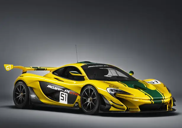 McLaren P1 GTR Racing Car