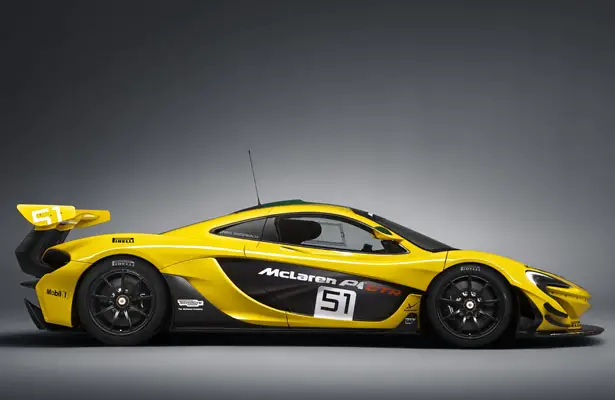 McLaren P1 GTR Racing Car