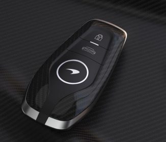 Stylish Car Key Fob Concept Dedicated to McLaren Speedtail Hyper-GT Car