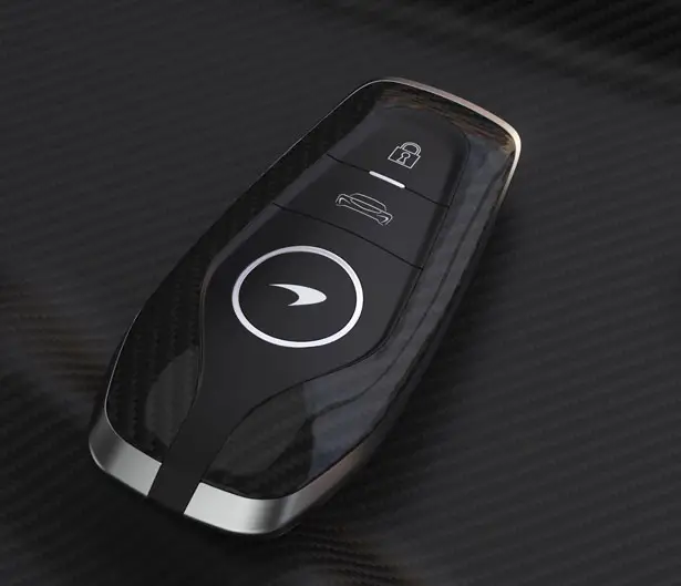 McLaren Speedtail Key Fob by Ryan Choi