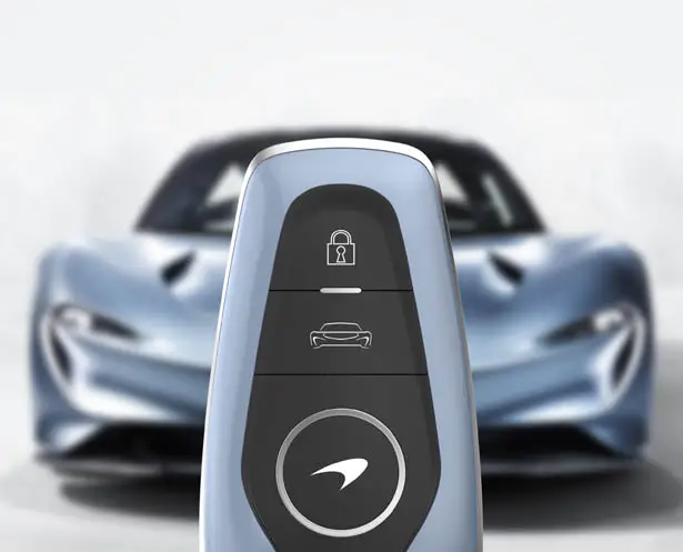 McLaren Speedtail Key Fob by Ryan Choi