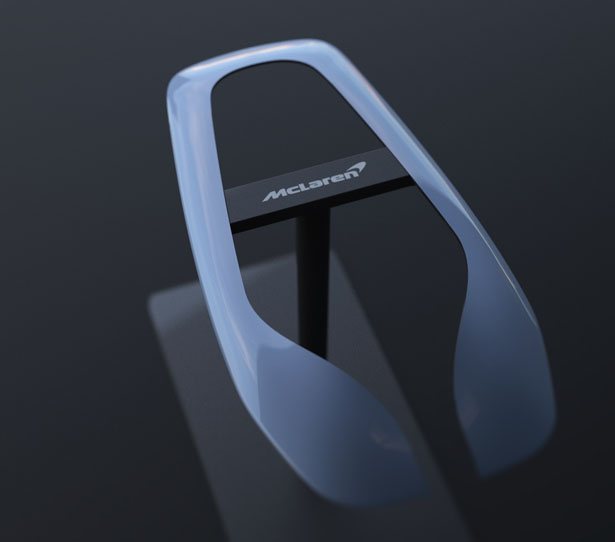 McLaren Speedtail Key Fob by Ryan Choi