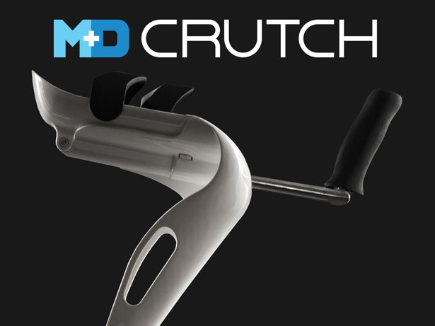 M+D Crutches: Stylish Elbow Crutches by Mobility Designed