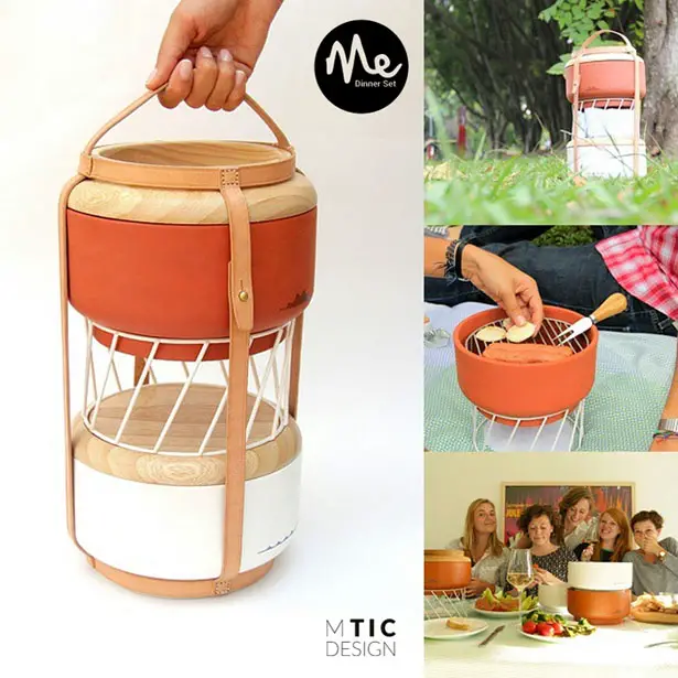 Me Food Containers by Emma van Eijkeren and MTic Design Studio