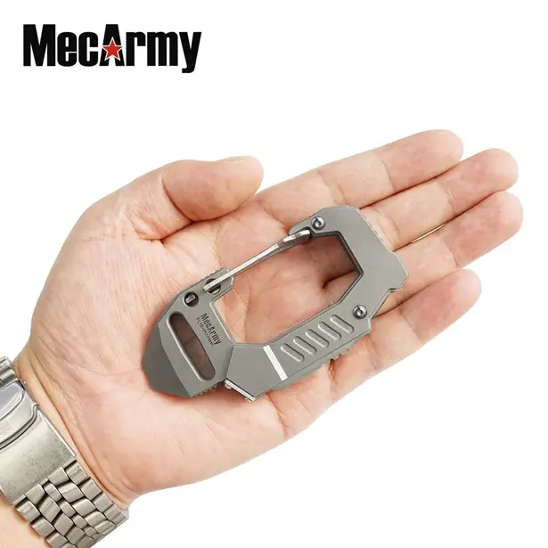 MecArmy FL10 Titanium EDC Flashlight Carabiner