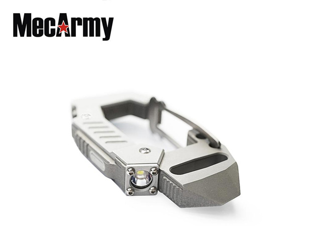 MecArmy FL10 Titanium EDC Flashlight Carabiner