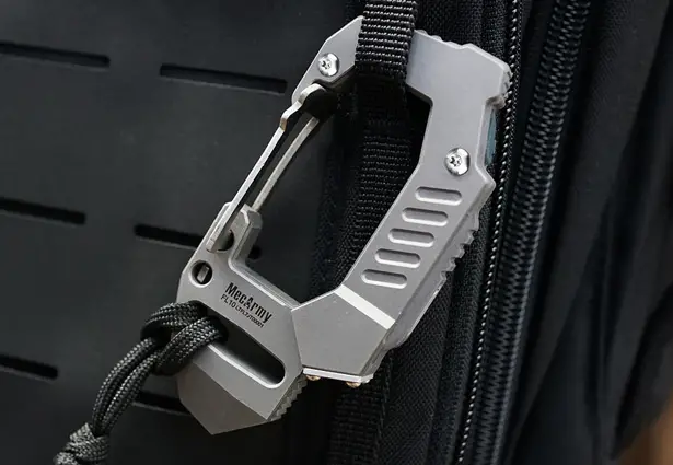 MecArmy FL10 Titanium EDC Flashlight Carabiner