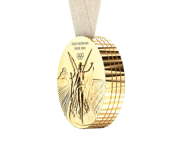 Paris 2024 Olympic Games Medal Is Made for Sharing by Philippe Starck