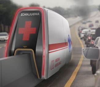Median AMB – Median Ambulance Rides Highway’s Median Strip As The Track