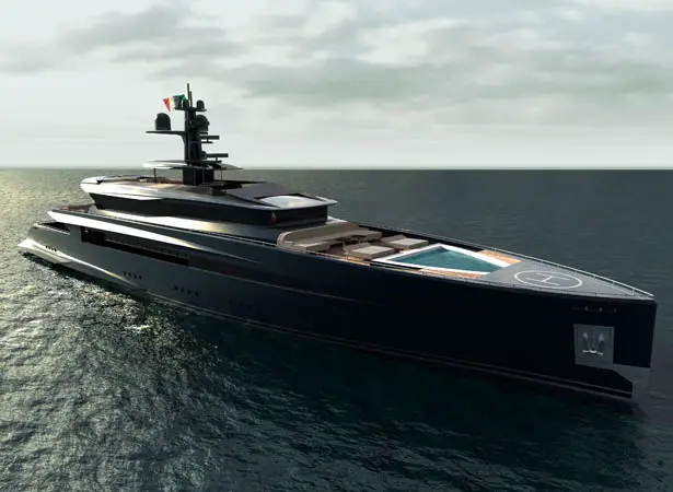 Mega Yacht 60m by PAMA Design and Valerio Romondia