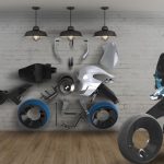 BMW Motorrad Sponsored Meilenjager Electric Motorcycle Concept by Arsalan Mughal