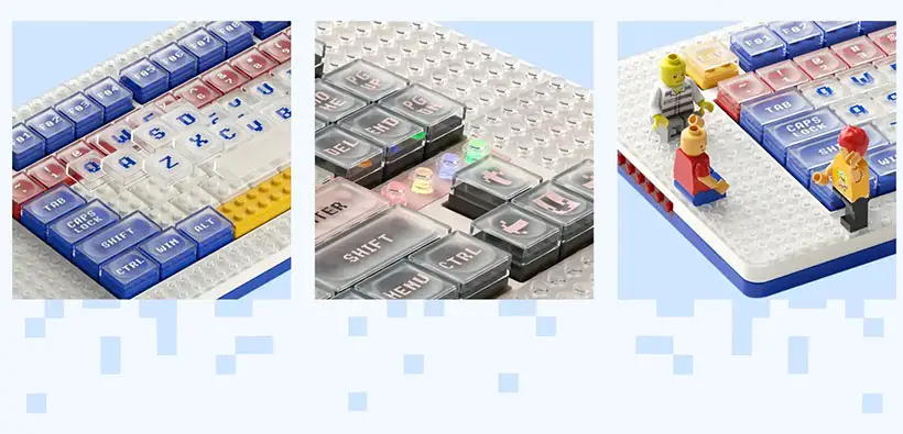 MelGeek Pixel Lego Compatible Mechanical Keyboard