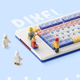 MelGeek Pixel – Lego Compatible Mechanical Keyboard for Lego Enthusiasts