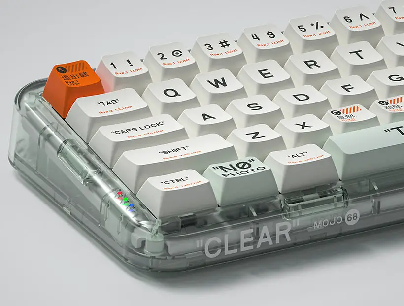 MelGeek Mojo68 Plastic Keyboard