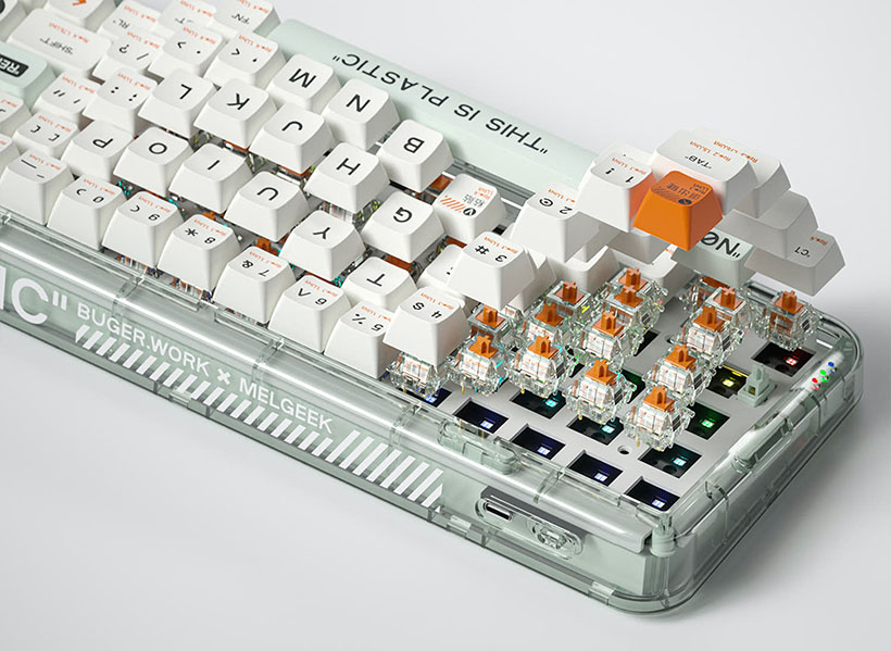 MelGeek Mojo68 Plastic Keyboard
