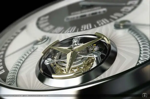 Mercedes 320 Tourbillon Watch by Marko Petrovic