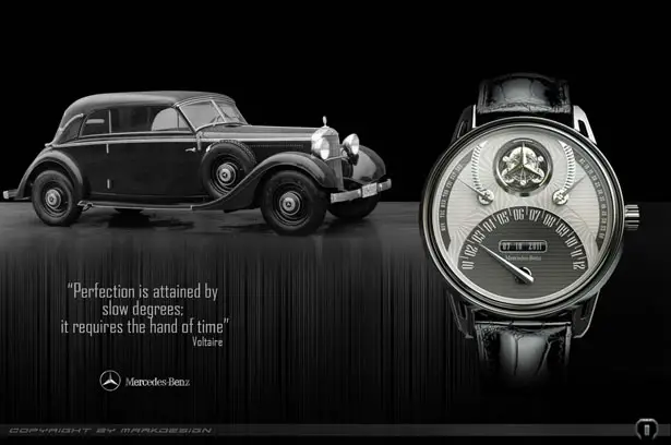 Mercedes 320 Tourbillon Watch is A Tribute to Mercedes Benz 320