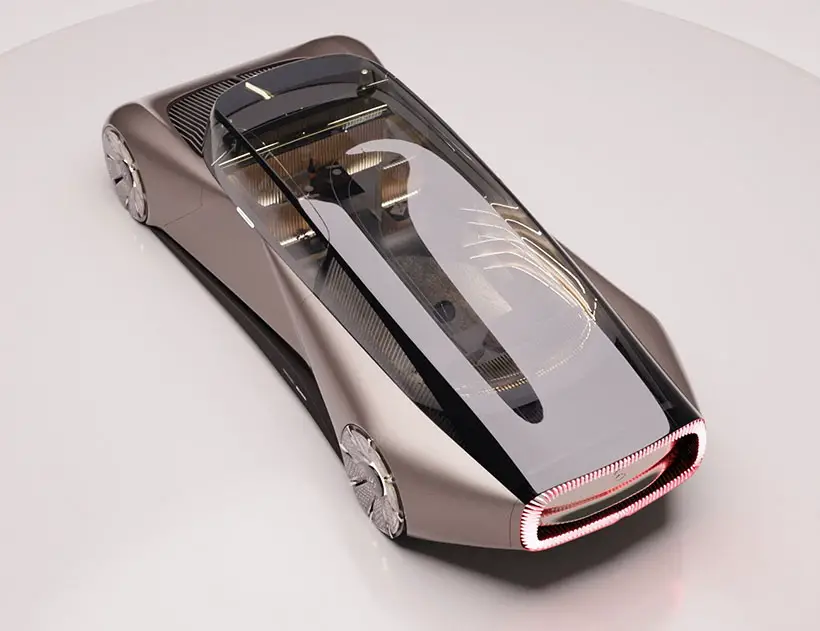 Futuristic Mercedes x Belmond Vision Pullman Express Mobile Hotel by Arya Kani