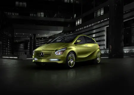 Mercedes Benz Eco-Friendly BlueZero Concept Car