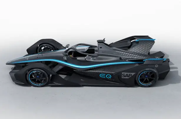 Mercedes-Benz EQ Silver Arrow 01 for Formula e-Car