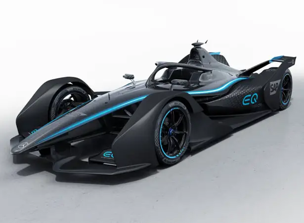 Mercedes-Benz EQ Silver Arrow 01 for Formula e-Car