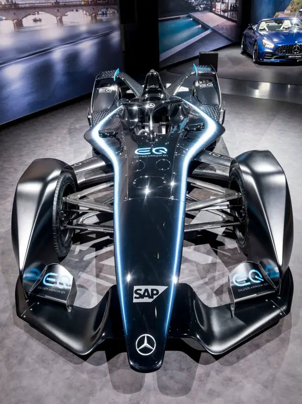 Mercedes-Benz EQ Silver Arrow 01 for Formula e-Car