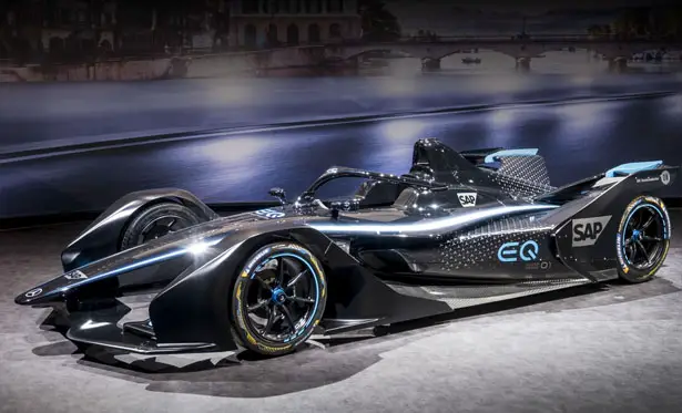 Mercedes-Benz EQ Silver Arrow 01 for Formula e-Car