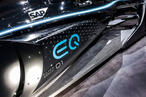 Mercedes-Benz EQ Silver Arrow 01 for Formula e-Car