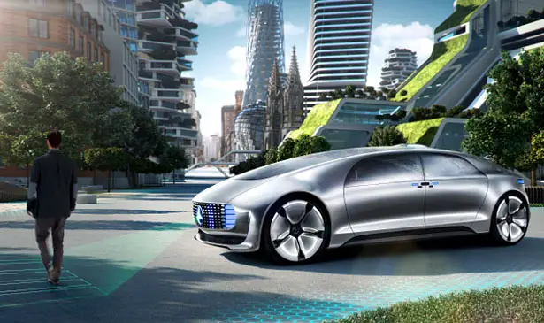 Mercedes-Benz F 015 Luxury in Motion Research Car - Autonomous Car