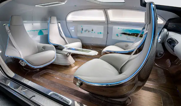 Mercedes-Benz F 015 Luxury in Motion Research Car - Autonomous Car