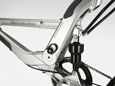 mercedes benz folding bike