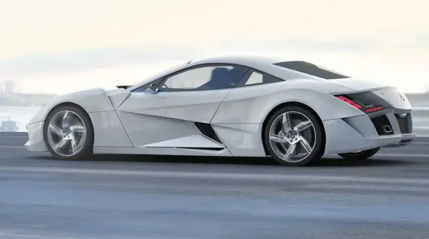 Mercedes Benz SF1 Concept Car by Steel Drake