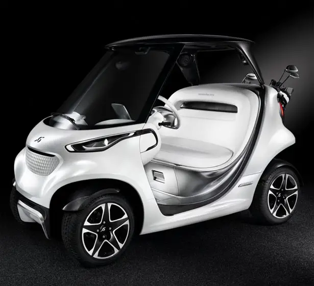 Mercedes Benz Golf Car for Garia