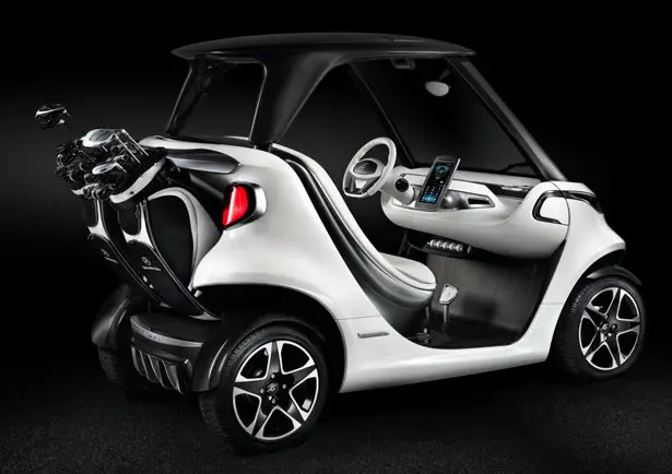 Mercedes Benz Golf Car for Garia