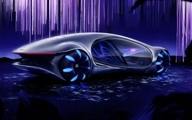 Futuristic Mercedes-Benz VISION AVTR Concept Vehicle