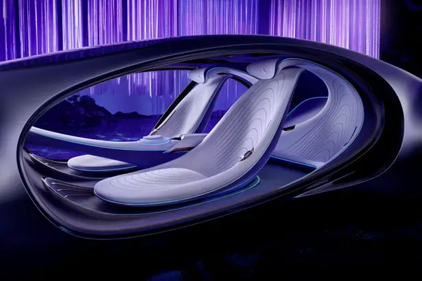 Futuristic Mercedes-Benz VISION AVTR Concept Vehicle