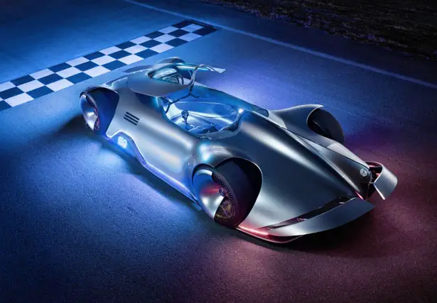 Mercedes-Benz EQ Silver Arrow Electric Car