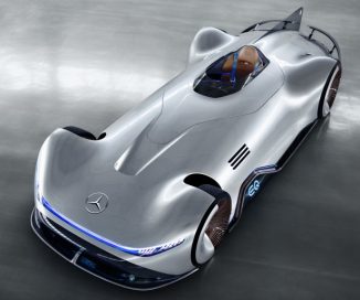 Mercedes-Benz EQ Silver Arrow Electric Car Features Seamless Blend of Intuitive and Physical Design