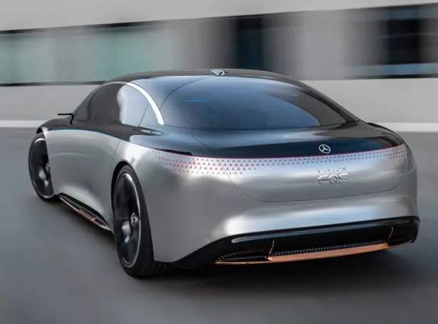 Futuristic Mercedes-Benz VISION EQS Concept Car